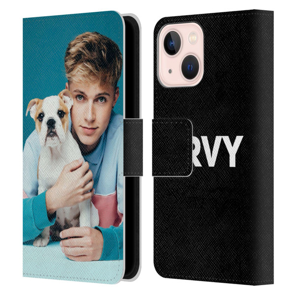 HRVY Graphics Calendar 10 Leather Book Wallet Case Cover For Apple iPhone 13 Mini