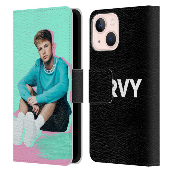 HRVY Graphics Calendar Leather Book Wallet Case Cover For Apple iPhone 13 Mini