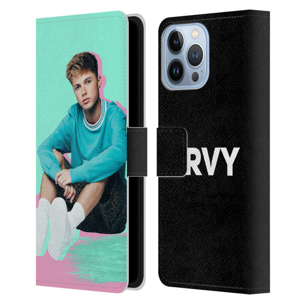 HRVY Graphics Calendar Leather Book Wallet Case Cover For Apple iPhone 13 Pro Max