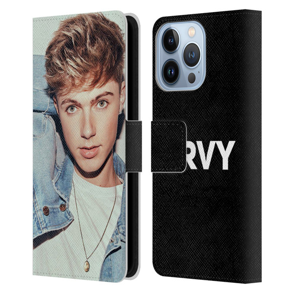HRVY Graphics Calendar 4 Leather Book Wallet Case Cover For Apple iPhone 13 Pro
