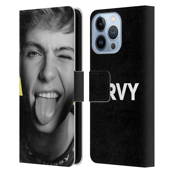 HRVY Graphics Calendar 5 Leather Book Wallet Case Cover For Apple iPhone 13 Pro