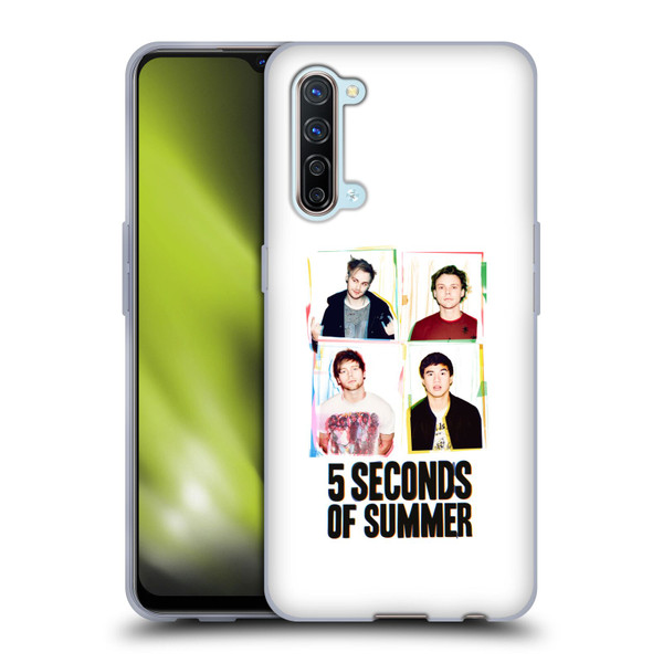 5 Seconds of Summer Posters Polaroid Soft Gel Case for OPPO Find X2 Lite 5G