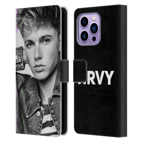 HRVY Graphics Calendar 12 Leather Book Wallet Case Cover For Apple iPhone 14 Pro Max