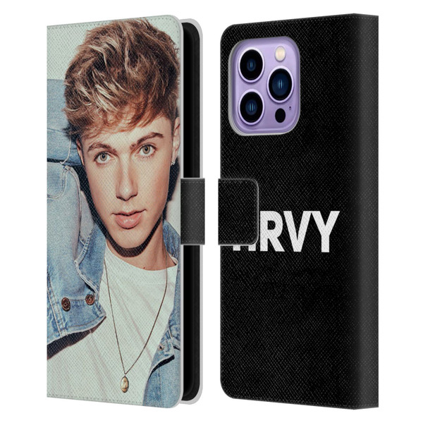 HRVY Graphics Calendar 4 Leather Book Wallet Case Cover For Apple iPhone 14 Pro Max