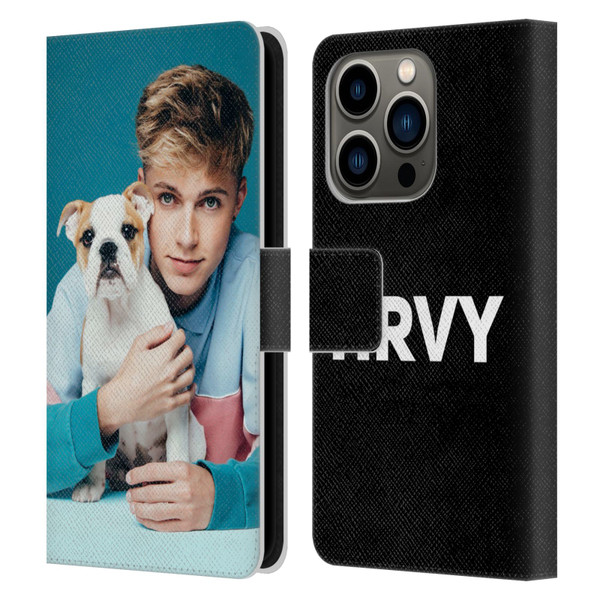 HRVY Graphics Calendar 10 Leather Book Wallet Case Cover For Apple iPhone 14 Pro