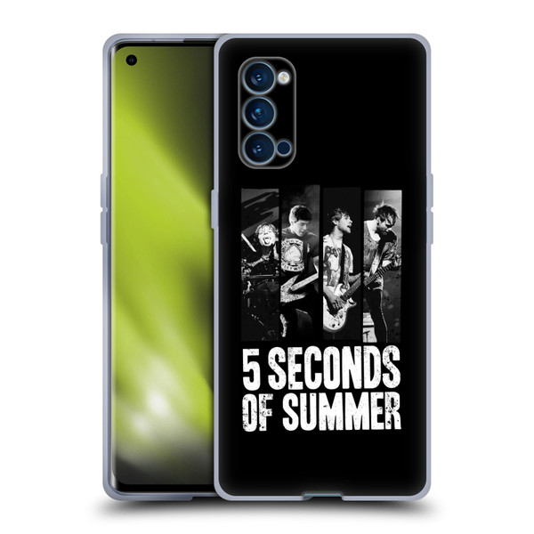 5 Seconds of Summer Posters Strips Soft Gel Case for OPPO Reno 4 Pro 5G