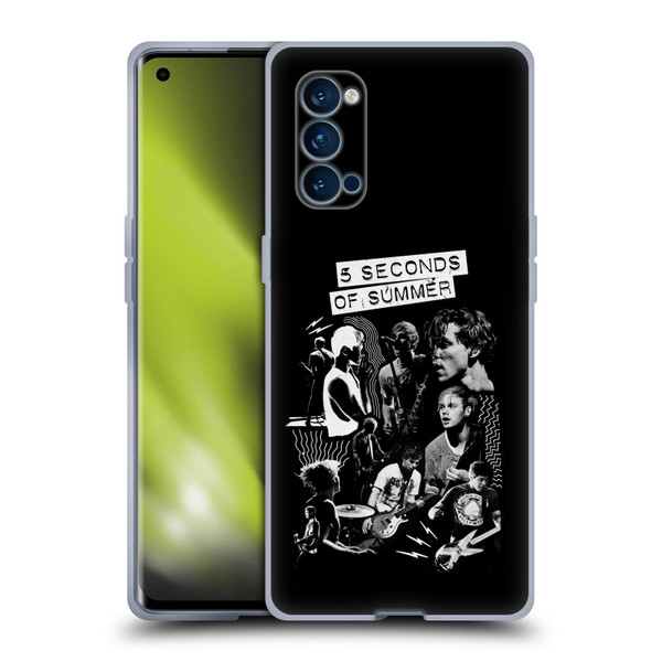 5 Seconds of Summer Posters Punkzine Soft Gel Case for OPPO Reno 4 Pro 5G