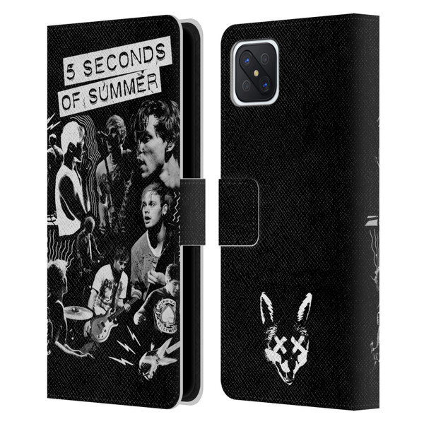 5 Seconds of Summer Posters Punkzine Leather Book Wallet Case Cover For OPPO Reno4 Z 5G