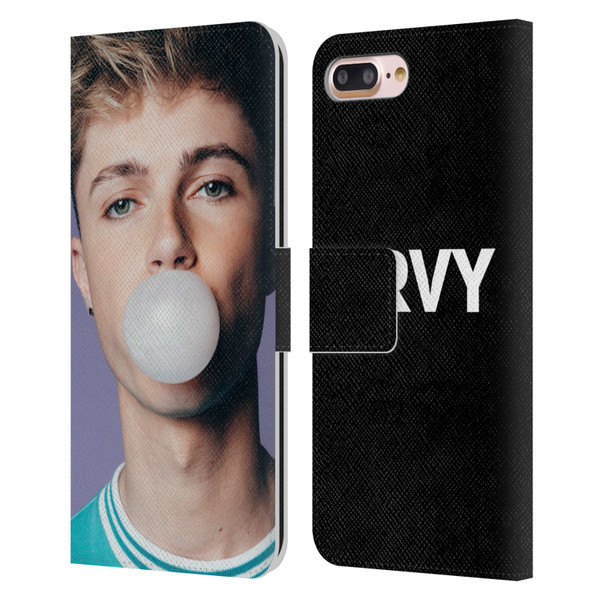 HRVY Graphics Calendar 2 Leather Book Wallet Case Cover For Apple iPhone 7 Plus / iPhone 8 Plus