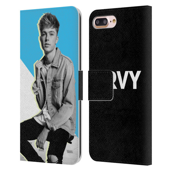 HRVY Graphics Calendar 3 Leather Book Wallet Case Cover For Apple iPhone 7 Plus / iPhone 8 Plus