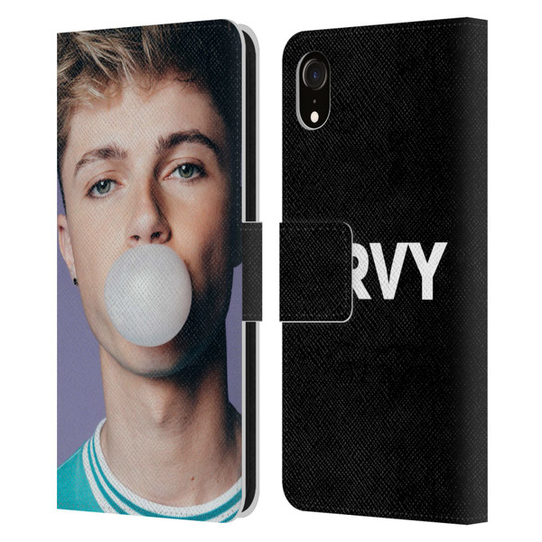 HRVY Graphics Calendar 2 Leather Book Wallet Case Cover For Apple iPhone XR