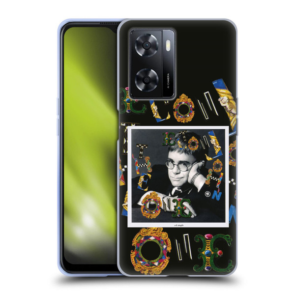 Elton John Artwork The One Single Soft Gel Case for OPPO A57s