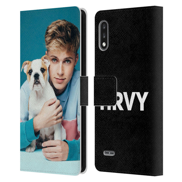 HRVY Graphics Calendar 10 Leather Book Wallet Case Cover For LG K22