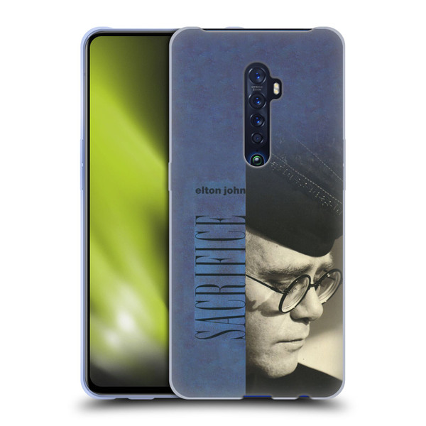 Elton John Artwork Sacrifice Single Soft Gel Case for OPPO Reno 2