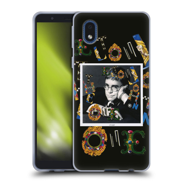 Elton John Artwork The One Single Soft Gel Case for Samsung Galaxy A01 Core (2020)