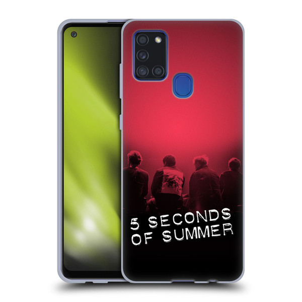 5 Seconds of Summer Posters Colour Washed Soft Gel Case for Samsung Galaxy A21s (2020)