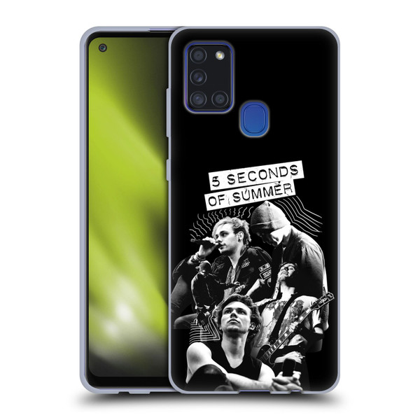 5 Seconds of Summer Posters Punkzine 2 Soft Gel Case for Samsung Galaxy A21s (2020)