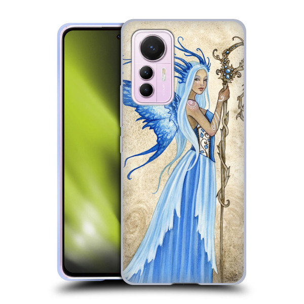 Amy Brown Elemental Fairies Blue Goddess Soft Gel Case for Xiaomi 12 Lite