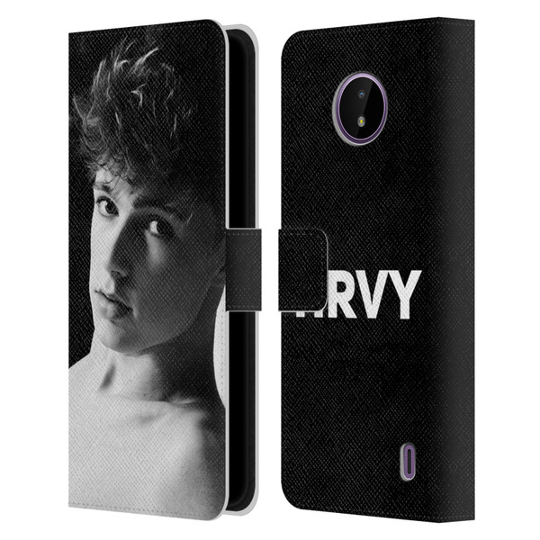 HRVY Graphics Calendar 9 Leather Book Wallet Case Cover For Nokia C10 / C20