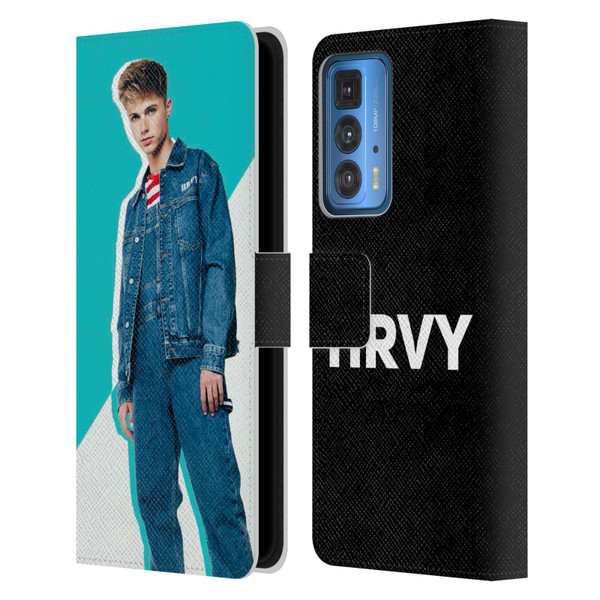 HRVY Graphics Calendar 8 Leather Book Wallet Case Cover For Motorola Edge 20 Pro