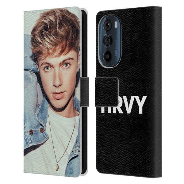 HRVY Graphics Calendar 4 Leather Book Wallet Case Cover For Motorola Edge 30