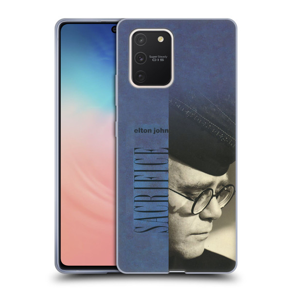 Elton John Artwork Sacrifice Single Soft Gel Case for Samsung Galaxy S10 Lite