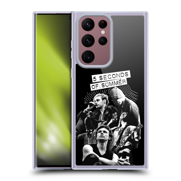 5 Seconds of Summer Posters Punkzine 2 Soft Gel Case for Samsung Galaxy S22 Ultra 5G