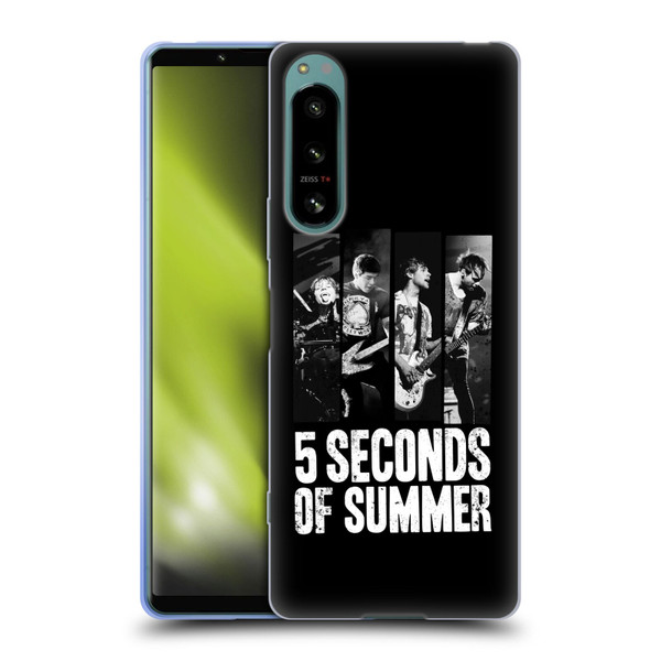5 Seconds of Summer Posters Strips Soft Gel Case for Sony Xperia 5 IV