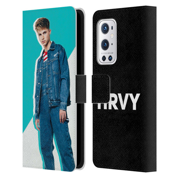 HRVY Graphics Calendar 8 Leather Book Wallet Case Cover For OnePlus 9 Pro