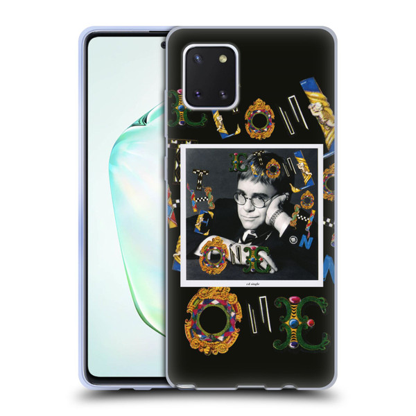 Elton John Artwork The One Single Soft Gel Case for Samsung Galaxy Note10 Lite