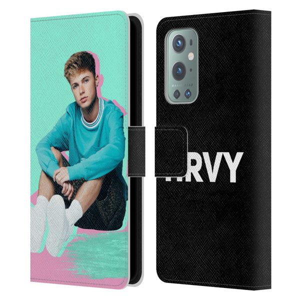 HRVY Graphics Calendar Leather Book Wallet Case Cover For OnePlus 9