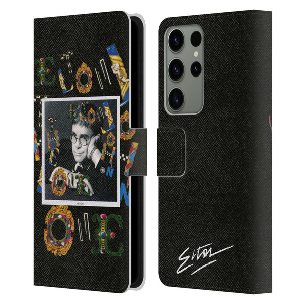 Elton John Artwork The One Single Leather Book Wallet Case Cover For Samsung Galaxy S23 Ultra 5G