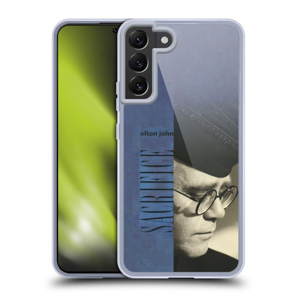 Elton John Artwork Sacrifice Single Soft Gel Case for Samsung Galaxy S22+ 5G