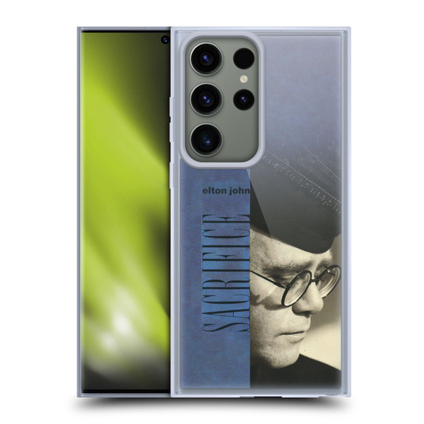 Elton John Artwork Sacrifice Single Soft Gel Case for Samsung Galaxy S23 Ultra 5G
