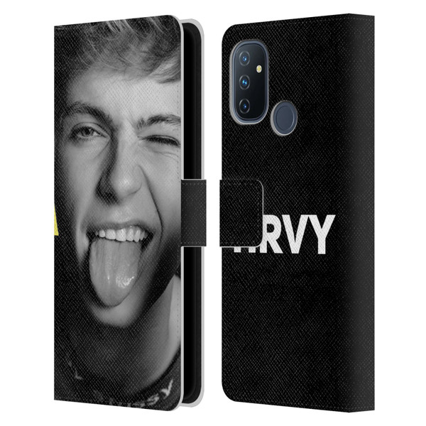 HRVY Graphics Calendar 5 Leather Book Wallet Case Cover For OnePlus Nord N100