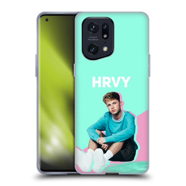 HRVY Graphics Calendar Soft Gel Case for OPPO Find X5 Pro