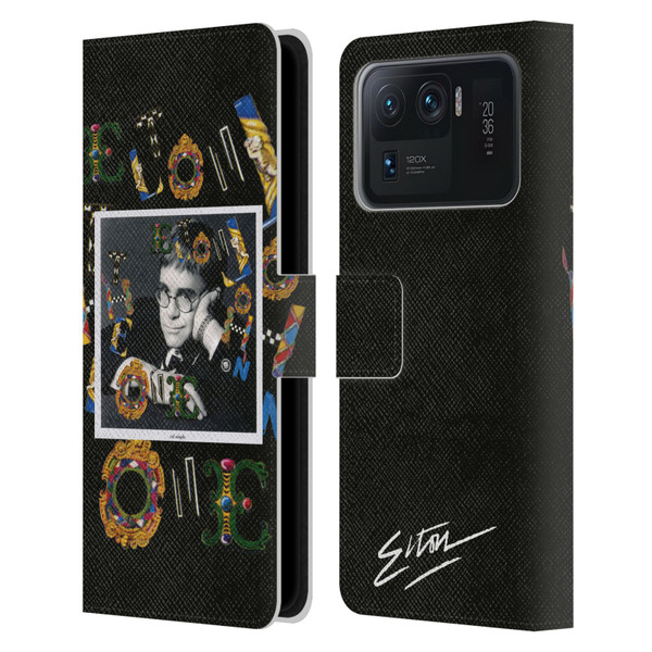 Elton John Artwork The One Single Leather Book Wallet Case Cover For Xiaomi Mi 11 Ultra