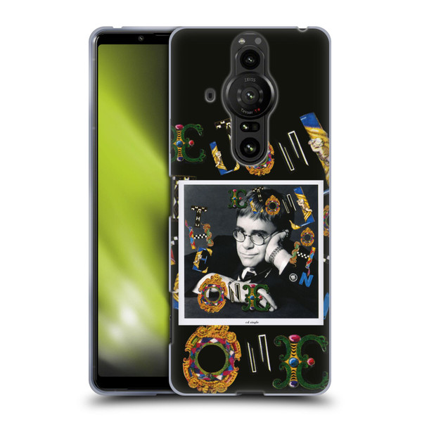 Elton John Artwork The One Single Soft Gel Case for Sony Xperia Pro-I