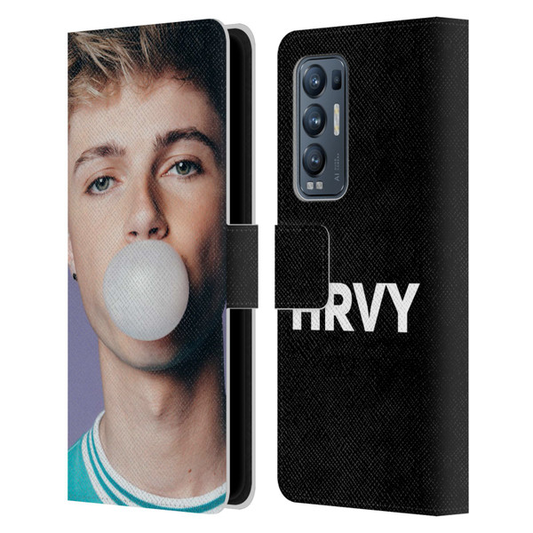 HRVY Graphics Calendar 2 Leather Book Wallet Case Cover For OPPO Find X3 Neo / Reno5 Pro+ 5G