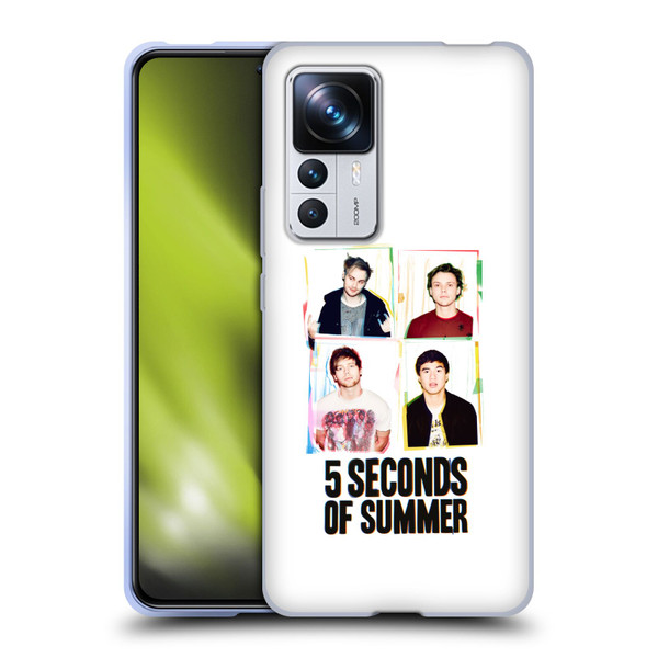 5 Seconds of Summer Posters Polaroid Soft Gel Case for Xiaomi 12T Pro