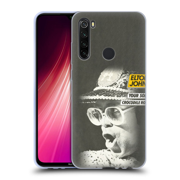 Elton John Artwork Your Song Single Soft Gel Case for Xiaomi Redmi Note 8T