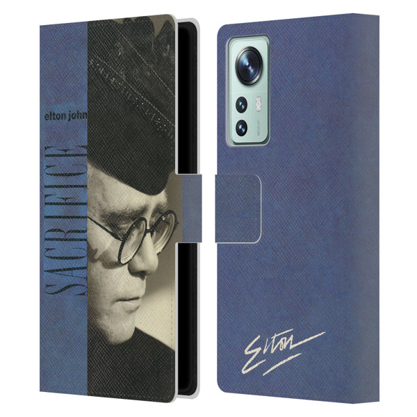 Elton John Artwork Sacrifice Single Leather Book Wallet Case Cover For Xiaomi 12
