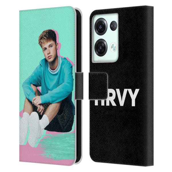 HRVY Graphics Calendar Leather Book Wallet Case Cover For OPPO Reno8 Pro
