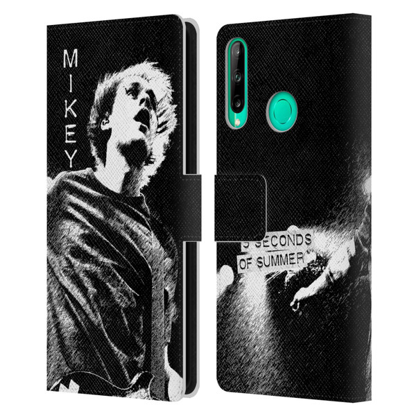 5 Seconds of Summer Solos BW Mikey Leather Book Wallet Case Cover For Huawei P40 lite E