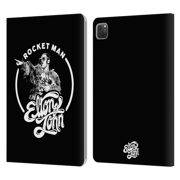 Elton John Rocketman Key Art 2 Leather Book Wallet Case Cover For Apple iPad Pro 11 2020 / 2021 / 2022