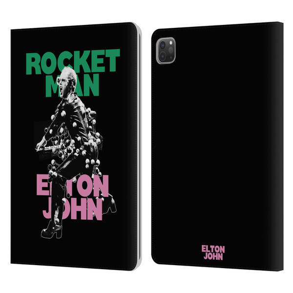 Elton John Rocketman Key Art 5 Leather Book Wallet Case Cover For Apple iPad Pro 11 2020 / 2021 / 2022