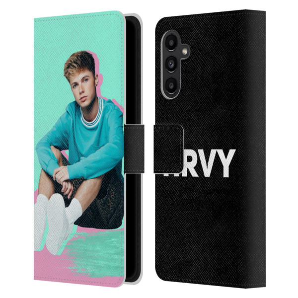 HRVY Graphics Calendar Leather Book Wallet Case Cover For Samsung Galaxy A13 5G (2021)