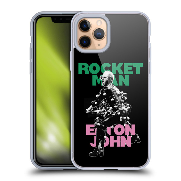Elton John Rocketman Key Art 5 Soft Gel Case for Apple iPhone 11 Pro