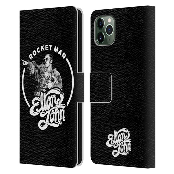 Elton John Rocketman Key Art 2 Leather Book Wallet Case Cover For Apple iPhone 11 Pro Max