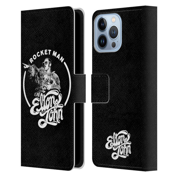 Elton John Rocketman Key Art 2 Leather Book Wallet Case Cover For Apple iPhone 13 Pro Max